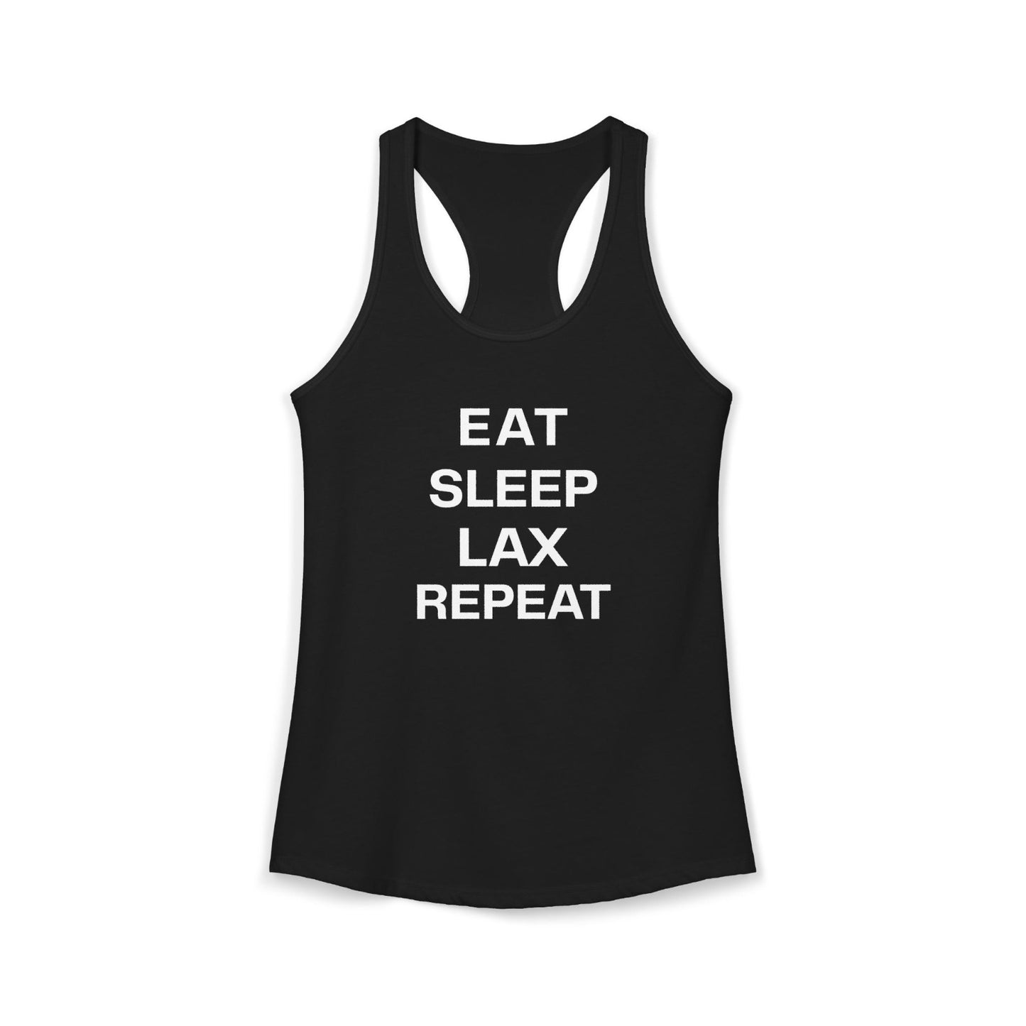 Eat Sleep Lax Repeat Vest