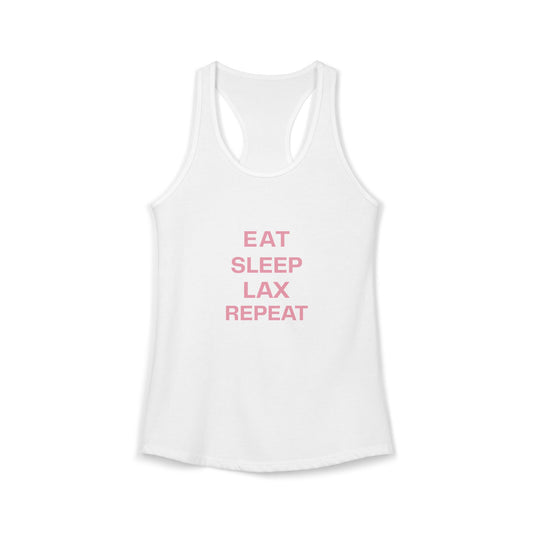 Eat Sleep Lax Repeat Vest